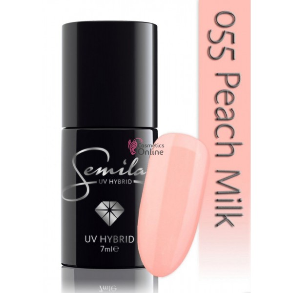 Oja UV Semilac 055 roz Peach Milk 7 ml